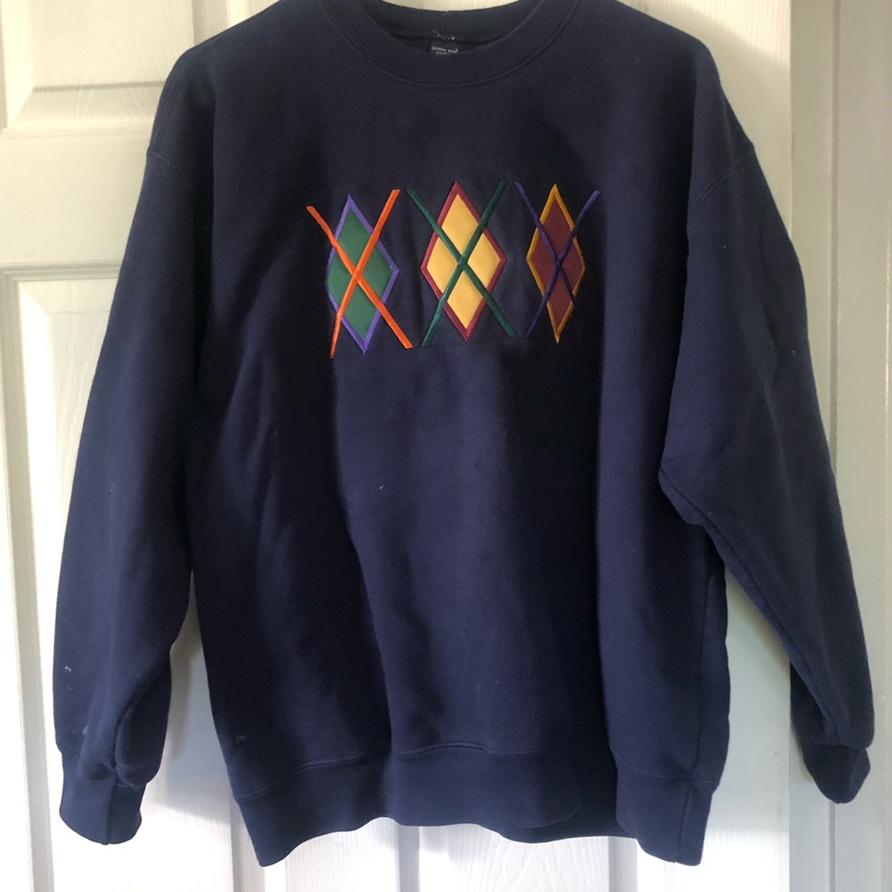 Cool Graphic Crew Neck Sweater :)